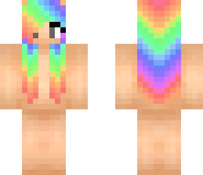 rainbow hair base