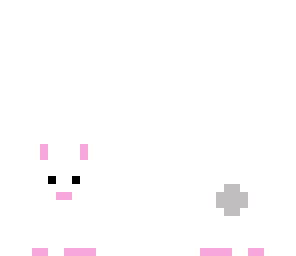 white bunny