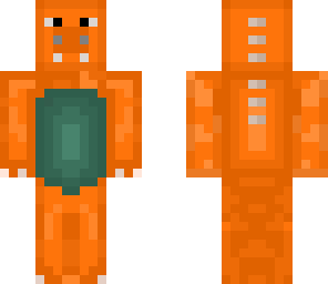 orange dinosaur