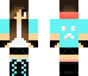 blue creeper girl