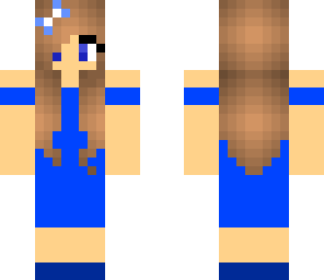 blue girl