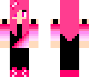 pink rainbow girl