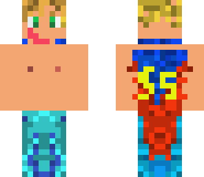 shirtless superhero