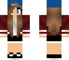 blue and red tomboy