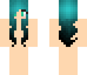 blue hair