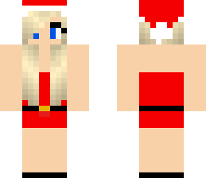santa claus girl