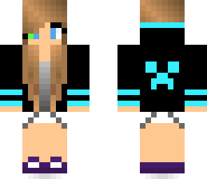 colorful gamer girl