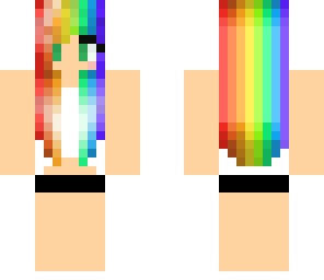 rainbow girl