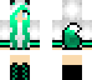 green fox girl
