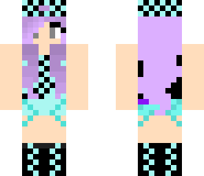 blue ender girl