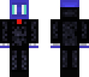 my signature blue slime skin