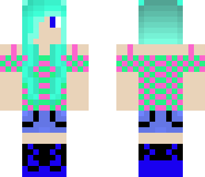 cool girl skin