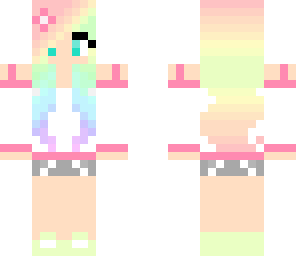 rainbow girl