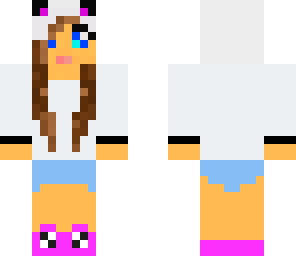 pretty panda hoodie girl