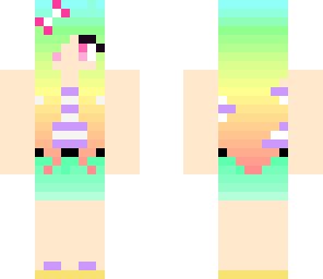 rainbow girl