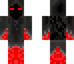 hooded red enderman