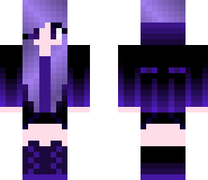 lavander hair ender girl