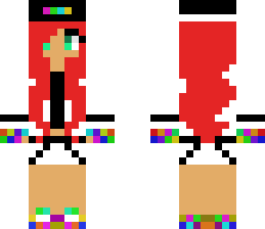 rainbow girl