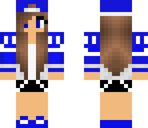 blue girl tomboy
