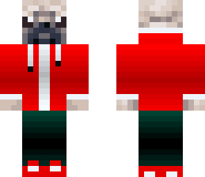 red hoodie pug