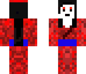 dark mitsuo red kimono 
