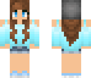 blue beanie girl