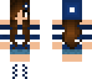 dark blue girl