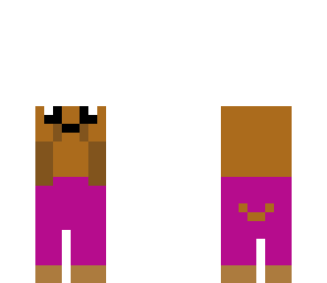 cute bear with pants