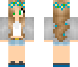 flower band girl