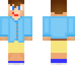 men in blue