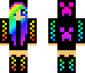 rainbow creeper no head phones
