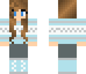 snow cute girl