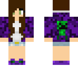 purple creeper girl