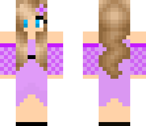 purple party girl
