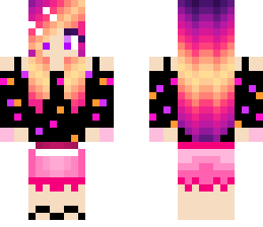 cute sunset-haired girl