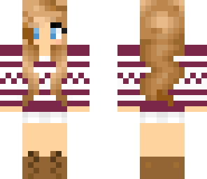 winter girl edit