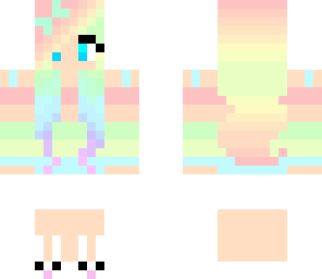 cute rainbow girl