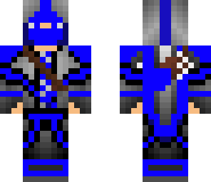 cazador azul