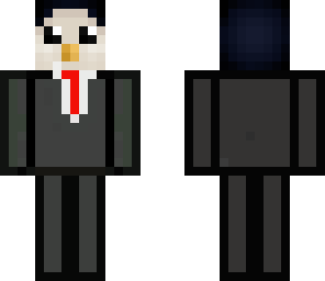 penguin in suit