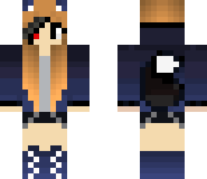 midnight wolf skin