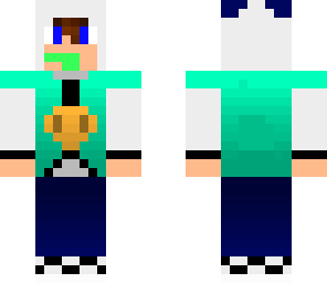 oshawott shirt with headphones