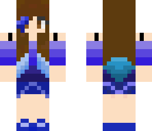 blue girl
