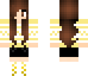 girl with yellow sweater