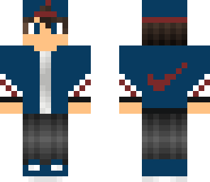 red blue and white nike boy