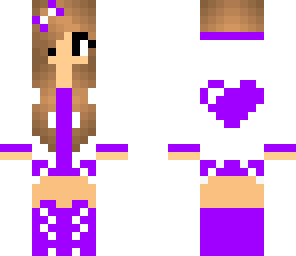 purple cutie girl