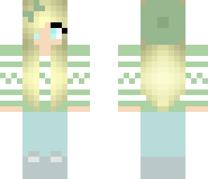 green sweater girl