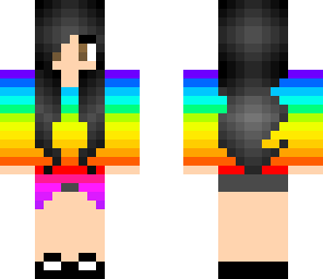 rainbow girl