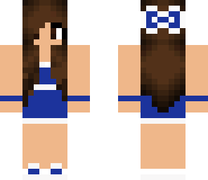 cheerleader blue
