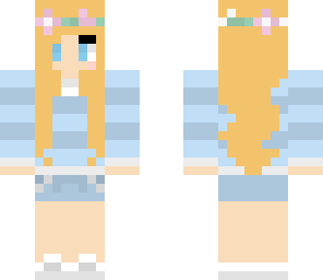 soft blue girl by jhuliet