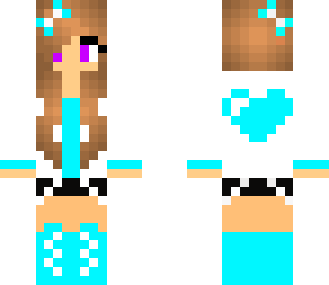blue summer girl